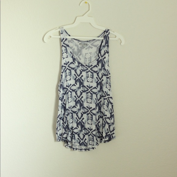 Tribal Print Tank Top - Picture 3 of 3